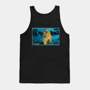 Tiger Pop art 7 Tank Top